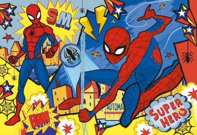 CLEMENTONI 24 el. maxi super color Spider-Man 24216 [PUZZLE]