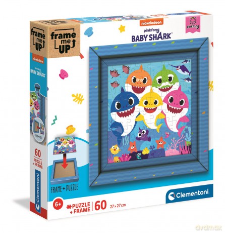 CLEMENTONI 60 el. frame me up Rekinki 38807 [PUZZLE]