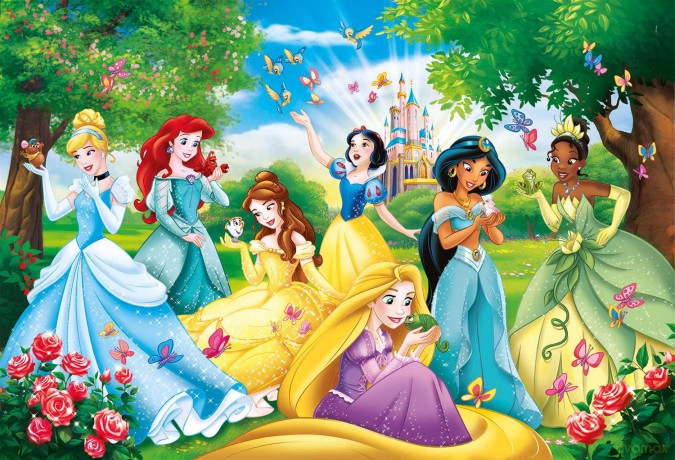 CLEMENTONI 60 el. maxi super color Princess 26471 [PUZZLE]