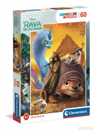 CLEMENTONI 60 el. super color Raya and The Last Dragon 27004 [PUZZLE]