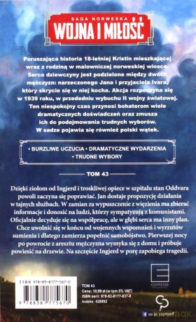 Wola życia. Wojna i miłość (Tom 43) - Else Berit Kristiansen [KSIĄŻKA]