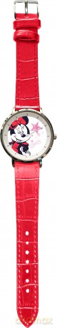 Zegarek analogowy Myszka Minnie w metalowym opakowaniu WD21205