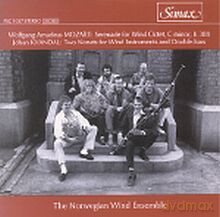 The Norwegian Wind Ensemble (Norsk Blaseensemble): Music For Wind Ensemble (Wolfgang Amadeus Mozart; Johan Kvandal) [CD]