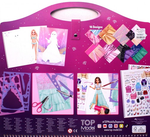 Zestaw Glamour Special Top Model 11434A [KSIĄŻKA]