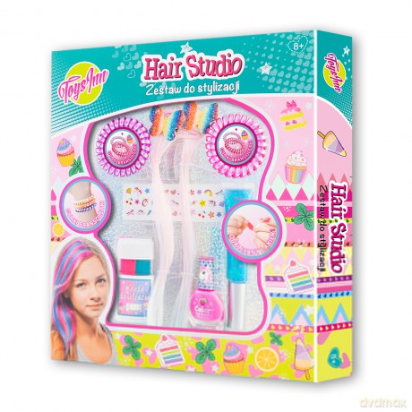 Zestaw hair studio z pasemkami STN 6536