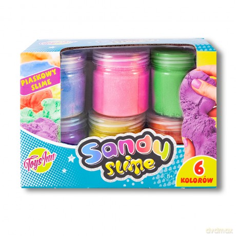 Zestaw Slime Sandy 6 kolorów po 160g STN6598