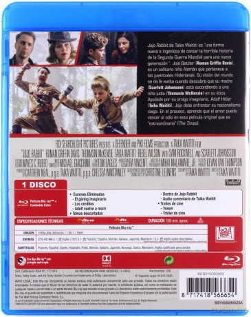 Jojo Rabbit [Blu-Ray]