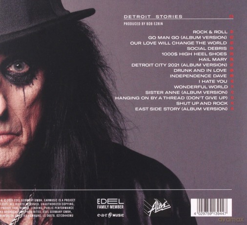 Alice Cooper: Detroit Stories (digipack) [CD]