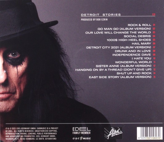 Alice Cooper: Detroit Stories [CD]