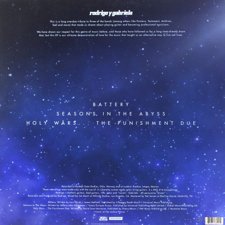 Rodrigo Y Gabriela: Mettal Ep (Indie Exclusive) [Winyl]