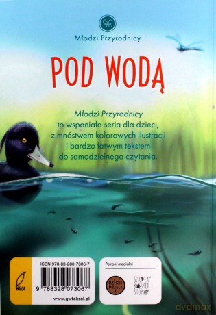 Młodzi przyrodnicy. Pod wodą - Patrycja Zarawska [KSIĄŻKA]