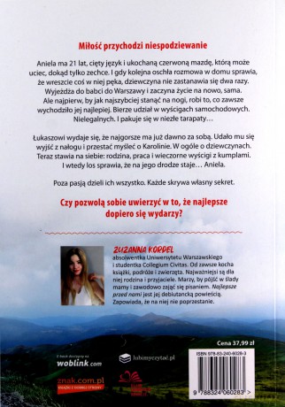 Najlepsze przed nami - Zuzanna Kordel [KSIĄŻKA]