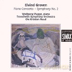 Wolfgang Plagge Og Trondheim Symfoniorkester: Eivind Groven: Piano Concerto, Symphony No. 2 [CD]