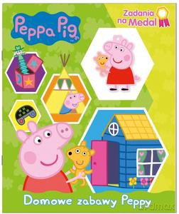 Świnka Peppa. Zadania na medal. Domowe zabawy [KSIĄŻKA]