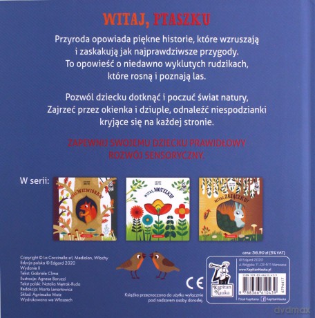 Witaj, ptaszku! Kapitan Nauka - Gabriele Clima [KSIĄŻKA]
