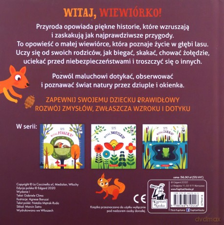 Witaj, wiewiórko! Kapitan Nauka - Gabriele Clima [KSIĄŻKA]