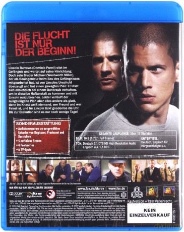 Prison Break Season 1 [6xBlu-Ray]