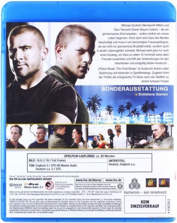 Prison Break Final Break [2xBlu-Ray]
