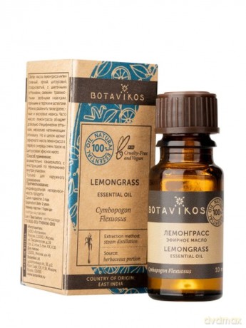 Botavikos Aromaterapia Olejek eteryczny 100% Trawa Cytrynowa 10ml