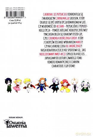 Odrodzona jako czarny charakter w grze otome (Tom 4) [KOMIKS]