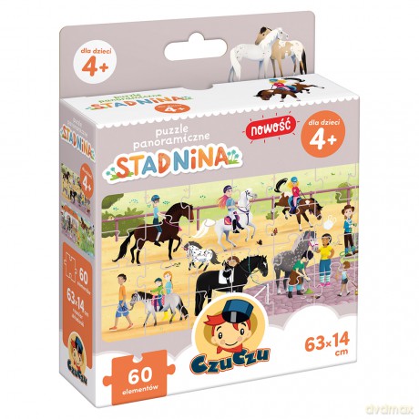 BRIGHT JUNIOR 60 el. panoramiczne Stadnina 4+ [PUZZLE]