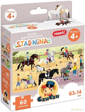 BRIGHT JUNIOR 60 el. panoramiczne Stadnina 4+ [PUZZLE]