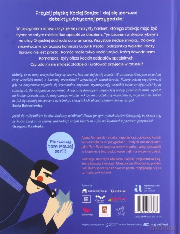 Kocia Szajka i zagadka zniknięcia śledzi - Agata Romaniuk [KSIĄŻKA]