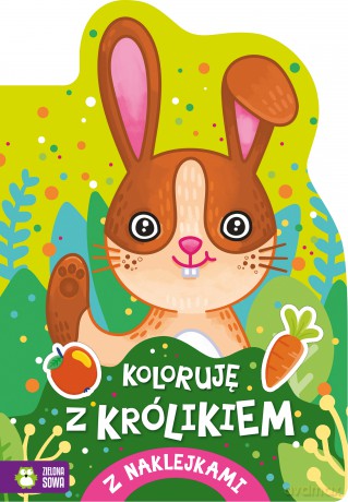 Koloruję z królikiem [KSIĄŻKA]