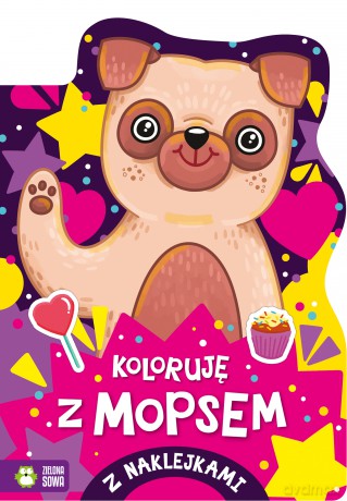 Koloruję z mopsem [KSIĄŻKA]