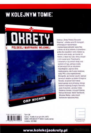 ORP Flaming. Okręty Polskiej Marynarki Wojennej (Tom 26) [KSIĄŻKA]