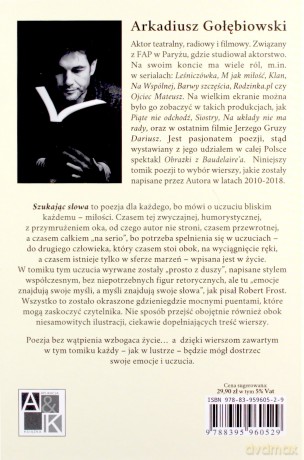 Szukając słowa - Arkadiusz Gołębiowski [KSIĄŻKA]