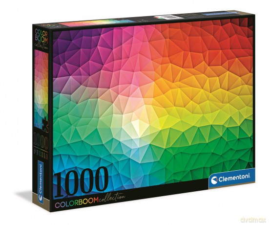CLEMENTONI 1000 el. color boom Mozaika 39597 [PUZZLE]