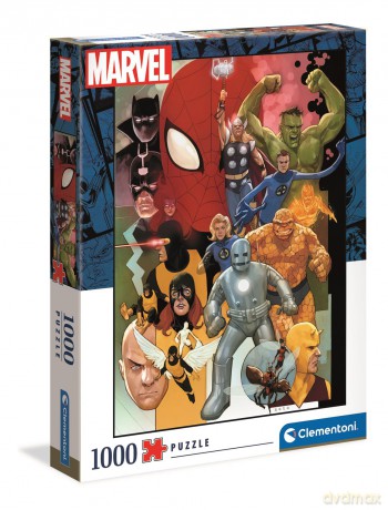 CLEMENTONI 1000 el. HQ Marvel 39612 [PUZZLE]