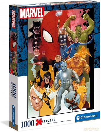 CLEMENTONI 1000 el. HQ Marvel 39612 [PUZZLE]