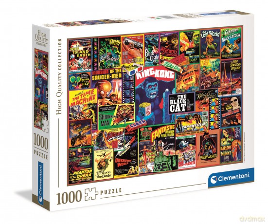 CLEMENTONI 1000 el. HQ Thriller Classics 39602 [PUZZLE]