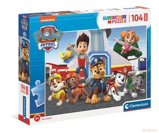 CLEMENTONI 104 el. maxi super color Psi patrol 23753 [PUZZLE]