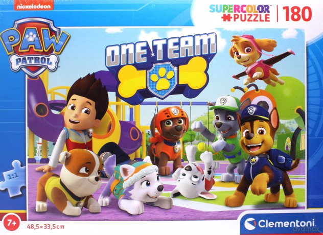 CLEMENTONI 180 el. super color Psi patrol 29308 [PUZZLE]
