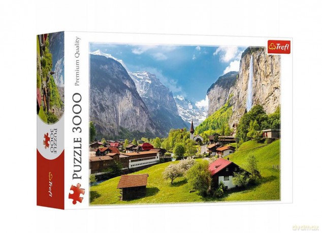 TREFL 3000 el. Lauterbrunnen Szwajcaria 33076 [PUZZLE]