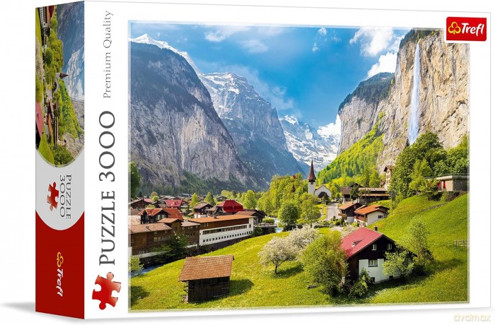 TREFL 3000 el. Lauterbrunnen Szwajcaria 33076 [PUZZLE]