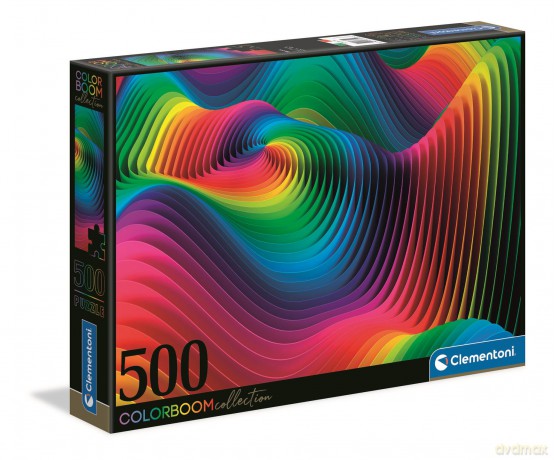 CLEMENTONI 500 el. color boom Fale 35093 [PUZZLE]