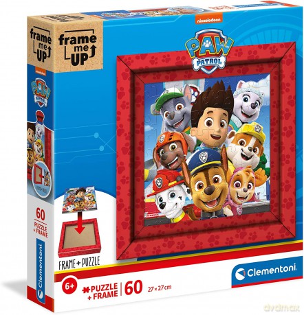 CLEMENTONI 60 el. frame me up Psi patrol 38808 [PUZZLE]