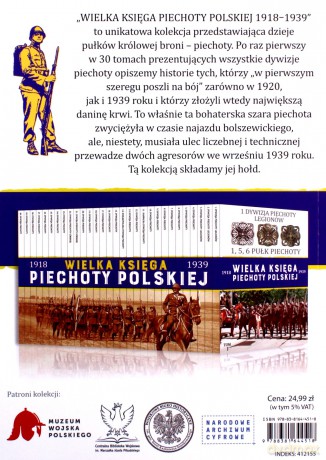 Umundurowanie Legionów Polskich. Wielka Księga Piechoty Polskiej (Tom 58) [KSIĄŻKA]