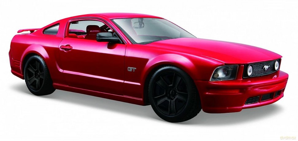 Ford Mustang GT 2006 1/24 Czerwony