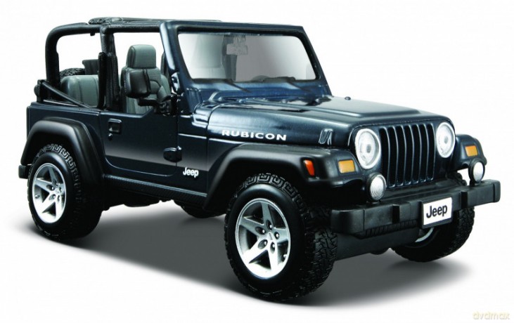 Jeep Wrangler Rubicon 1/27 Niebieski