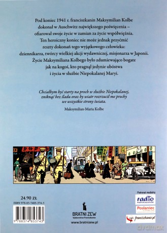 Maksymilian Kolbe. Święty w Auschwitz - Vivier Denoel [KSIĄŻKA]