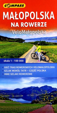 Małopolska na rowerze 1:100 000