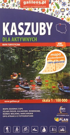 Mapa dla aktywnych - Kaszuby 1:100 000 wodoodp.