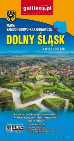 Mapa samochodowo-krajoznawcza - Dolny Śląsk 1:250 000 w.7