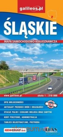 Mapa samochodowo-krajoznawcza - Śląskie 1: 210 000014
