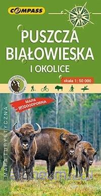 Mapa turystyczna - Puszcza Białowieska 1:50 000